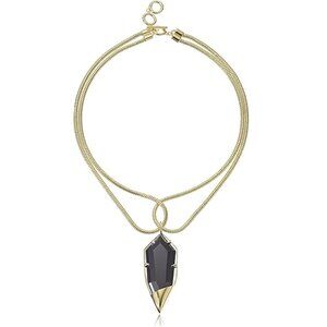 NWOT nOir, 18K Plated, Luster Choker Necklace